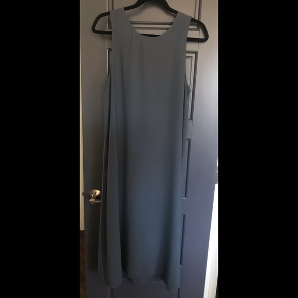 NWT Wilfred Pillet Shift Dress in Slate Blue - Picture 6 of 11